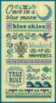 (image for) Antique Blue Sampler
